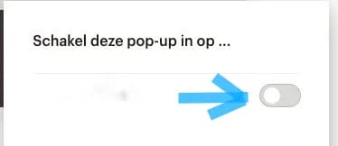 Activate popup form