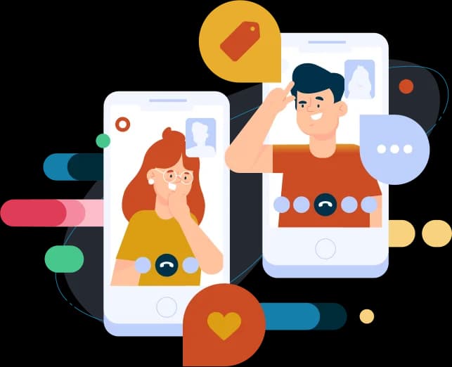 Video call illustration
